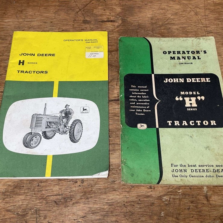 JOHN DEERE H