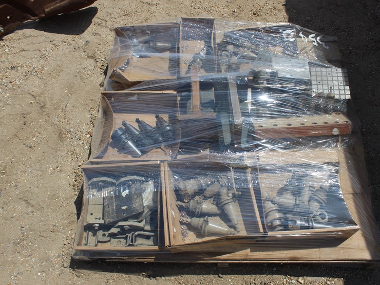 #3542-•-pallet-of-items-for-c-n-c-machine-image-1