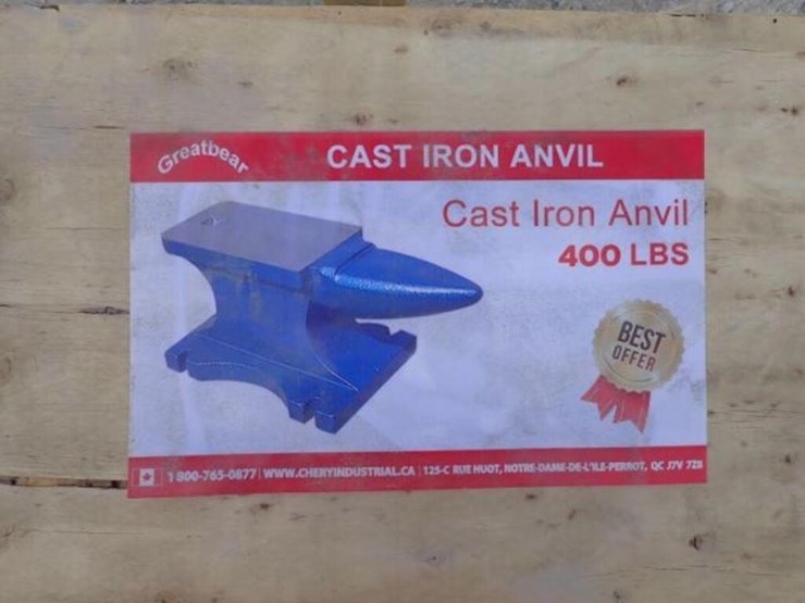 unused-great-bear-single-horn-400-lb-anvil-image-9