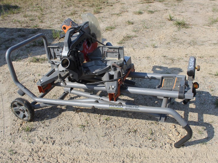 #3529-•-ridgid-chop-saw,-electric-wheel-mtd-image-3