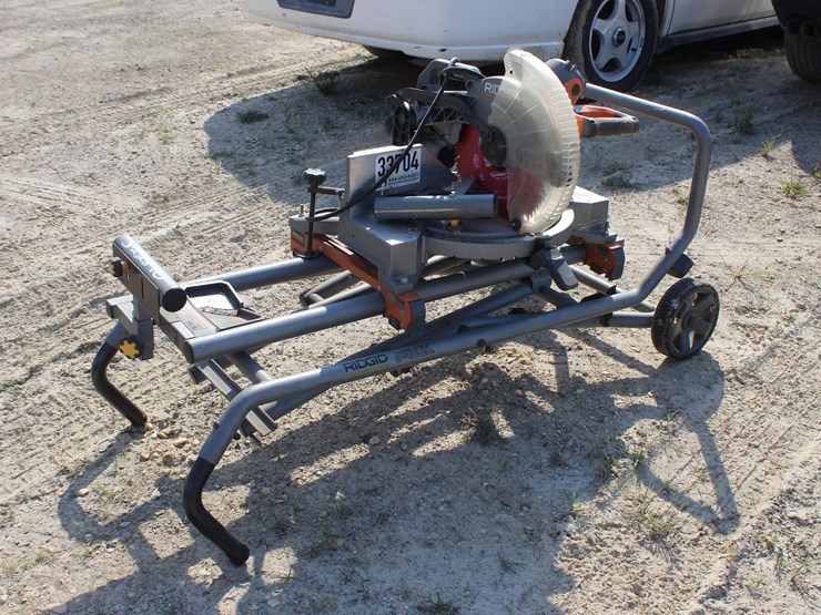 #3529-•-ridgid-chop-saw,-electric-wheel-mtd-image-2