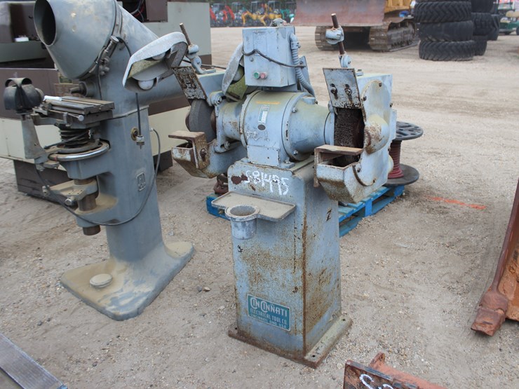 #3544-•-cincinnati-11b,-double-grinder-on-stand-image-2