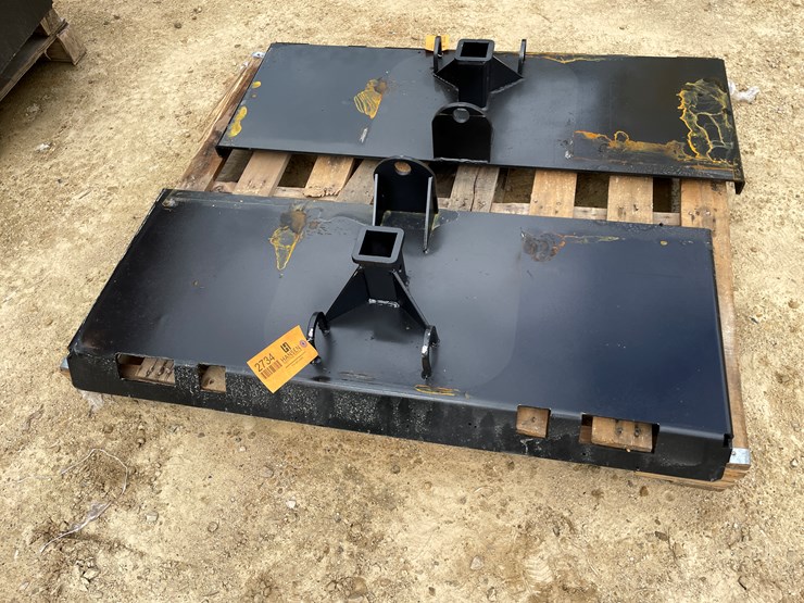 #2734-•-new-pinnacle-heavy-duty-gooseneck-skid-steer-attachment-image-2