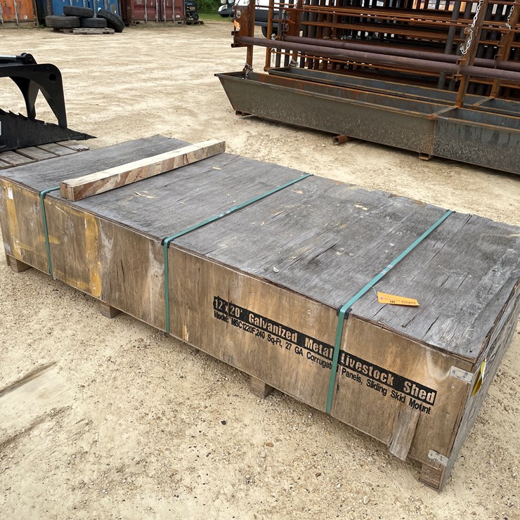 #2365 • New 12' x 20' Livestock Shed
