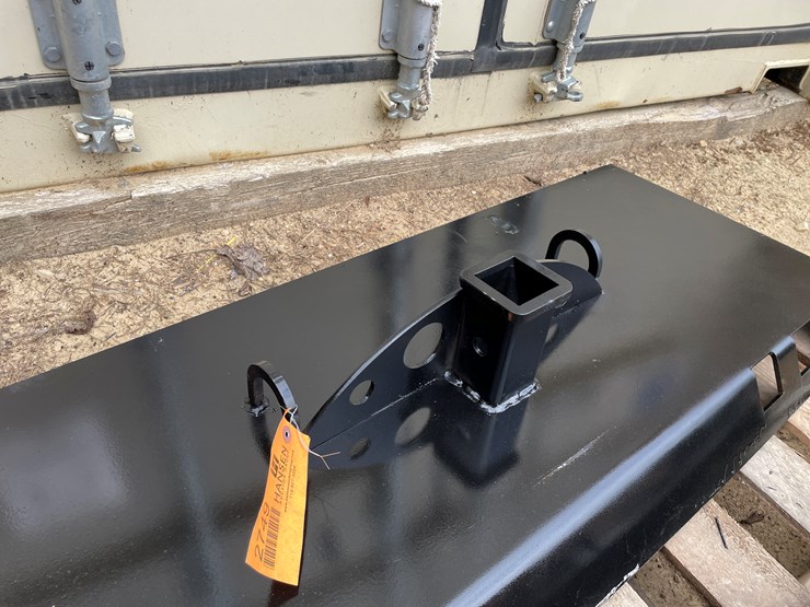 #2749-•-new-pinnacle-heavy-duty-1/2-moon-gusseted-2"-receiver-hitch-with-chain-hook-image-1
