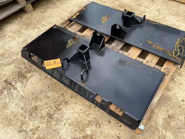 #2734-•-new-pinnacle-heavy-duty-gooseneck-skid-steer-attachment-image-1