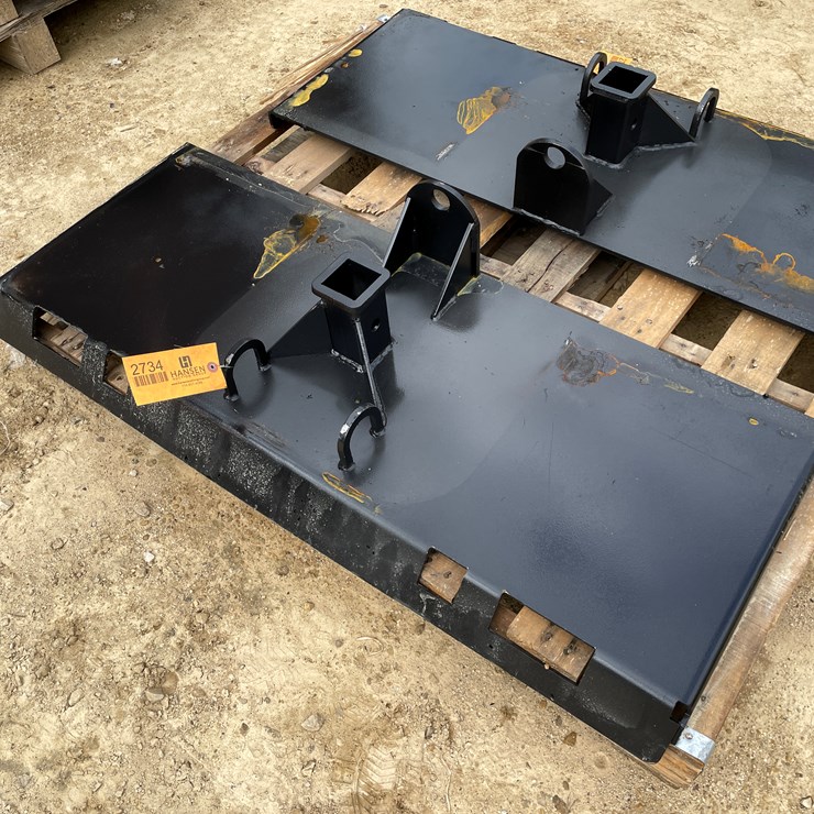 #2734 • New Pinnacle Heavy Duty Gooseneck Skid Steer Attachment