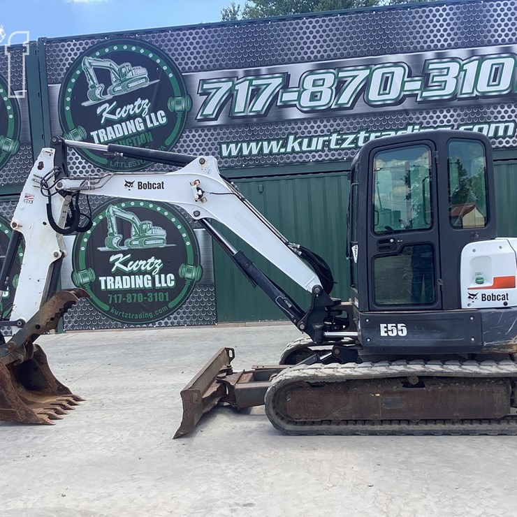 2018 BOBCAT E55