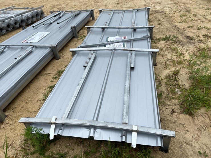 #2466-•-new-kj-(100)-10'-galvalume-corrugated-steel-panels-image-4