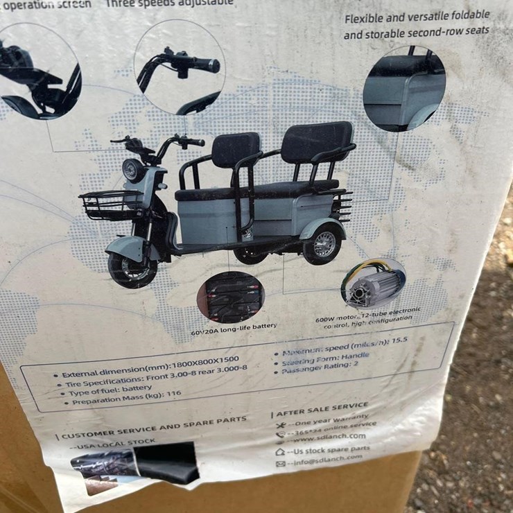 2025 IRGC40 3 WHEELED MINI GOLF CART