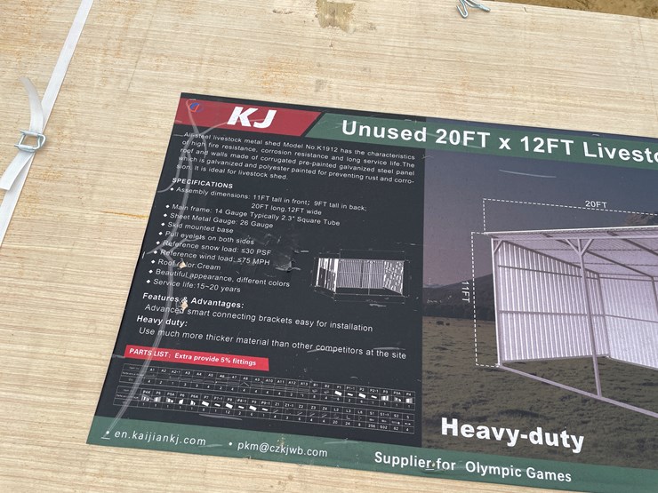 #2433-•-kj-new-20'-x-12'-livestock-metal-shed-image-8