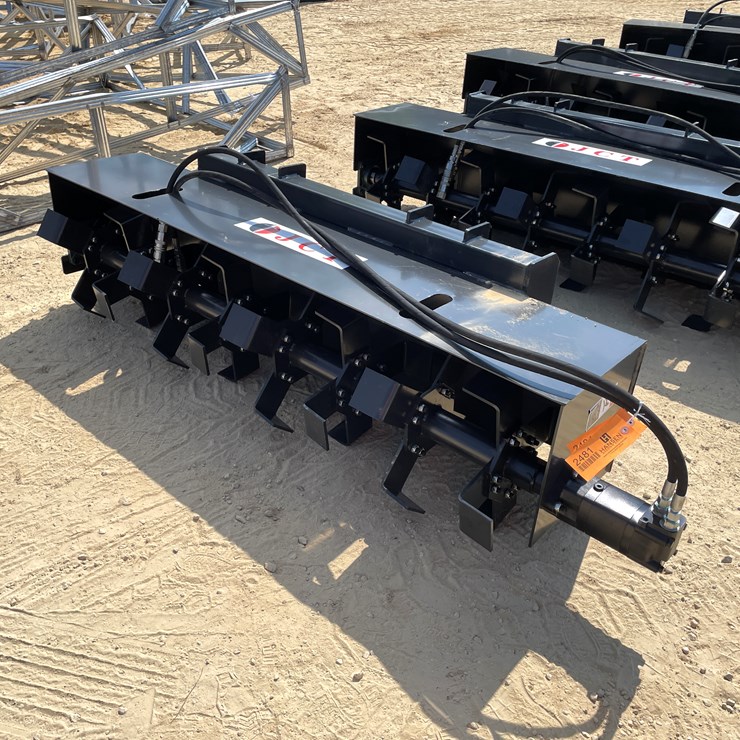 #2482 • JCT Skid Steer Tiller Attachment