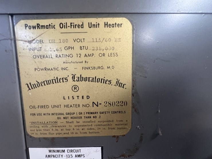 powrmatic-uh-180-oil-fired-unit-heater-image-5