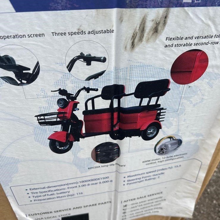2025 IRGC40 3 WHEELED MINI GOLF CART