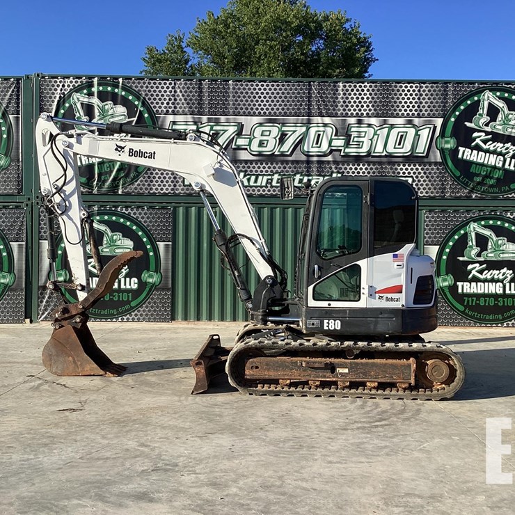 2012 BOBCAT E80