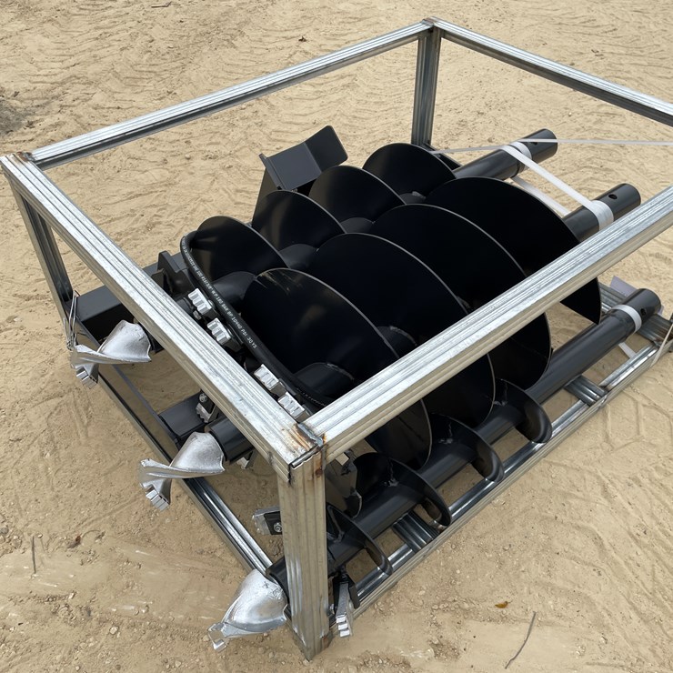 #2479 • JCT Skid Steer Auger Drive Attachment