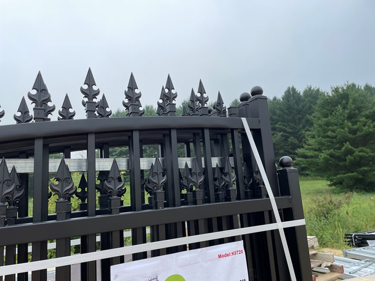 #2459-•-new-kj-7'-x-20'-metal-farm-driveway-gate-image-7