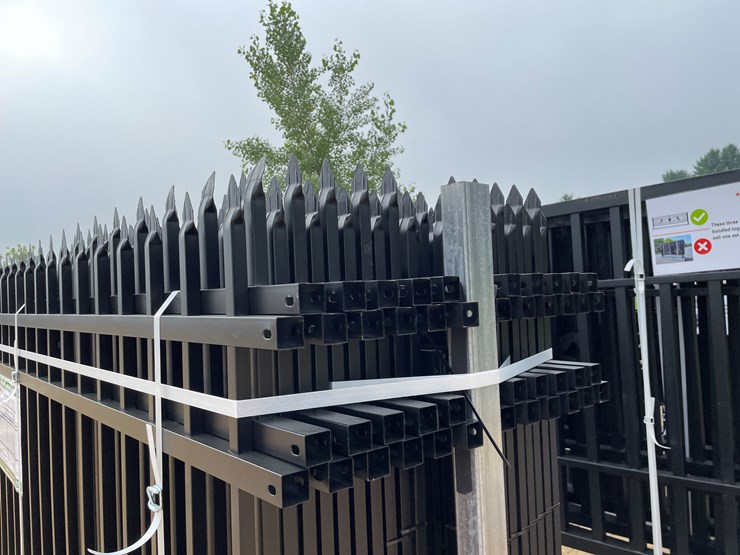#2453-•-new-kj-8'-x-6'-powder-coated-steel-site-fence-image-8