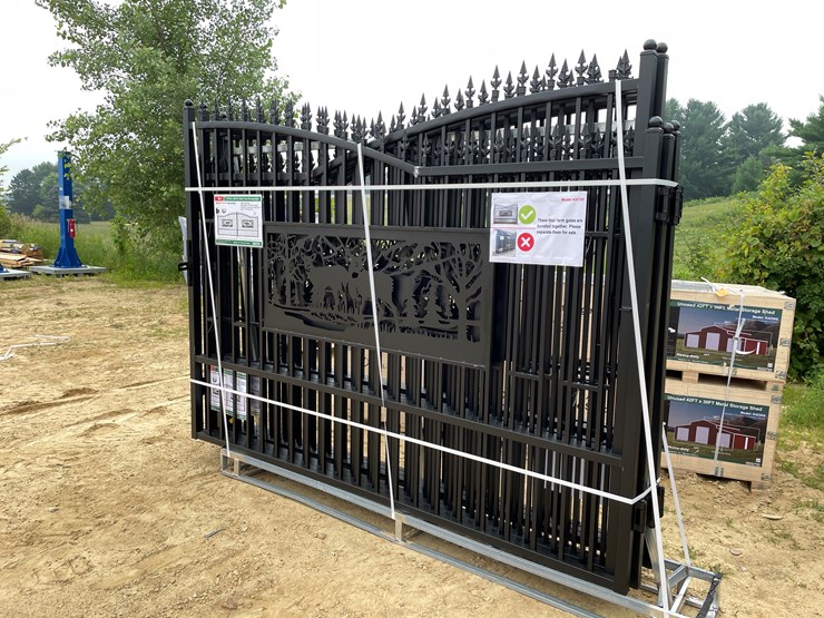 #2461-•-new-kj-7'-x-20'-metal-farm-driveway-gate-image-1