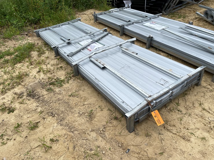 #2466-•-new-kj-(100)-10'-galvalume-corrugated-steel-panels-image-1