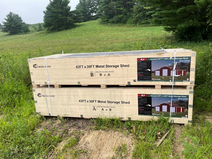 #2435-•-kj-new-42'-x-30'-metal-storage-shed-image-2