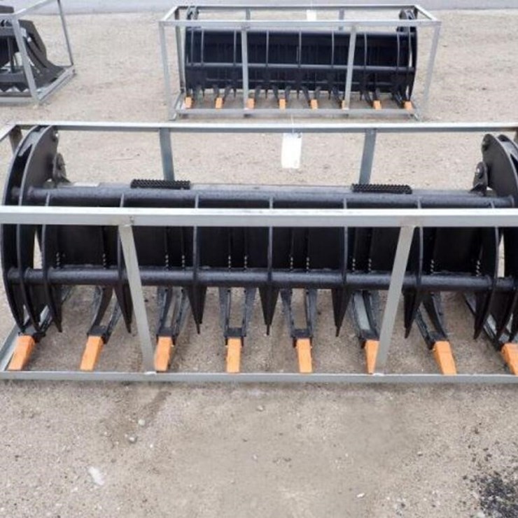 UNUSED Greatbear 78 In. Heavy Root Grapple Rake