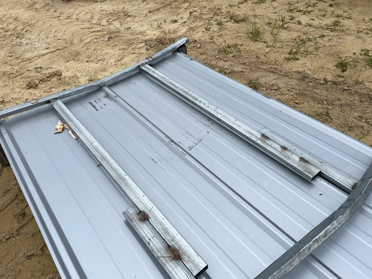 #2466-•-new-kj-(100)-10'-galvalume-corrugated-steel-panels-image-8