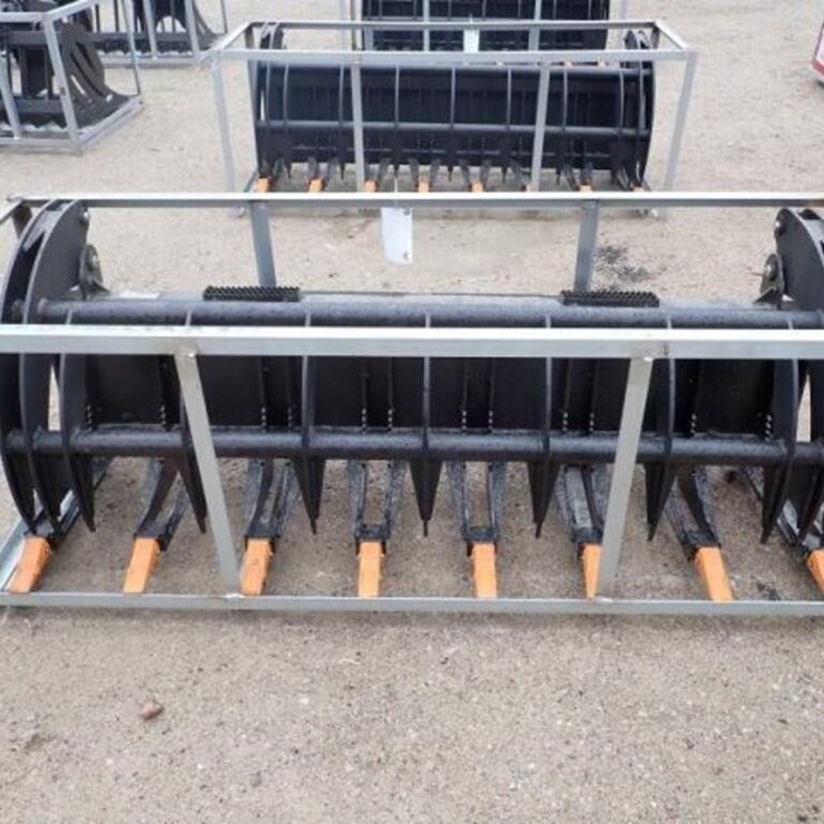 UNUSED Greatbear 78 In. Heavy Root Grapple Rake