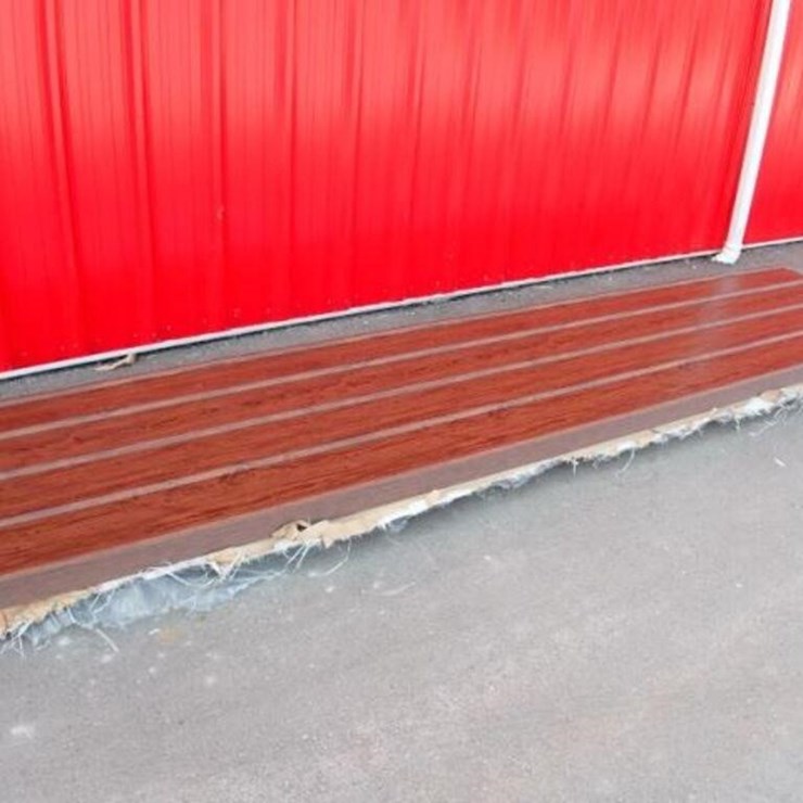 UNUSED Qty Of (20) 3 Ft x 14 Ft Wood Grain Steel