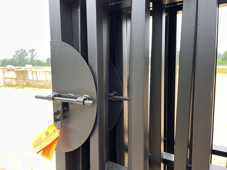 #2457-•-new-kj-7'-x-20'-metal-farm-driveway-gate-image-11