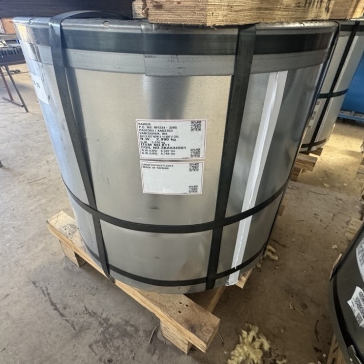 32" Hot Dip Coated Steel Slit Coil