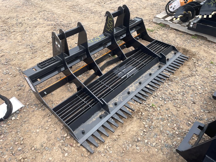 #3034-•-unused-2025-wolverine-skid-steer-land-leveler-attachment-image-4