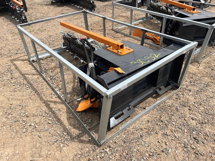 #3052-•-unused-2025-wolverine-skid-steer-trencher-attachment-image-4