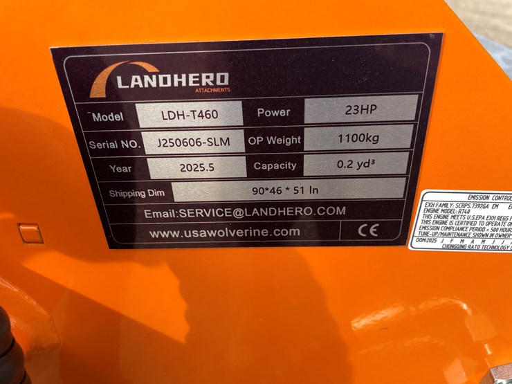 #9084-•-unused-2025-landhero-mini-skid-steer-loader-image-8