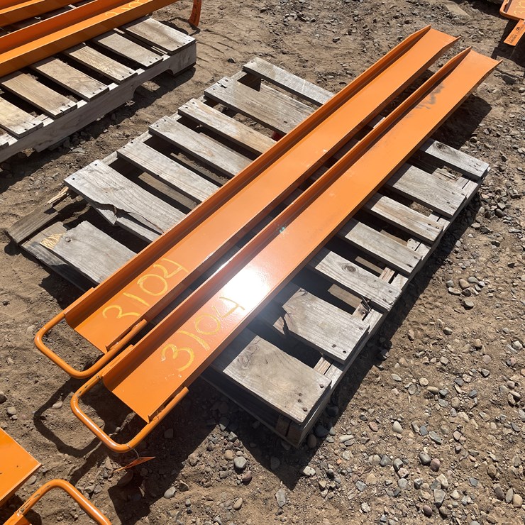 #3104 • Unused 2025 Wolverine Skid Steer Pallet Fork Extensions
