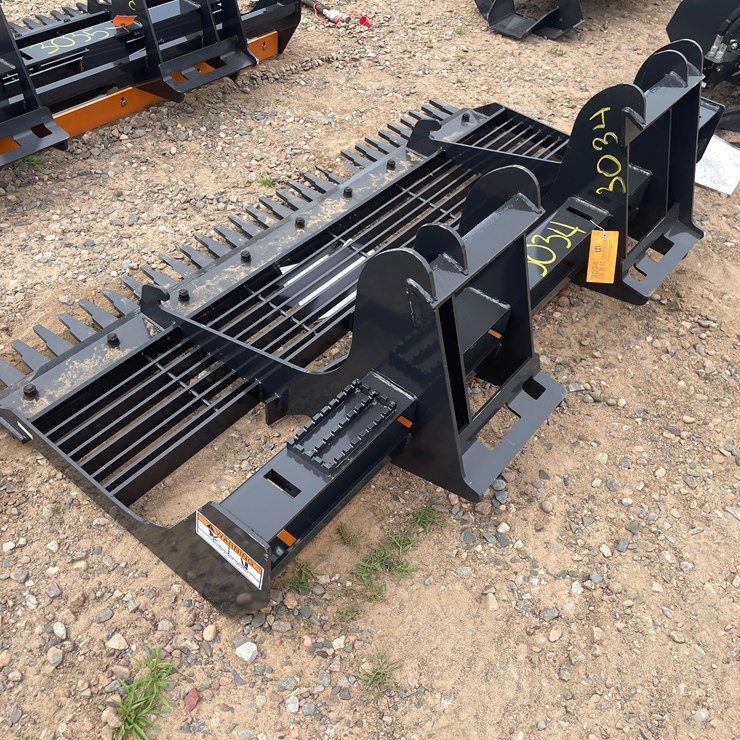 #3034 • Unused 2025 Wolverine Skid Steer Land Leveler Attachment