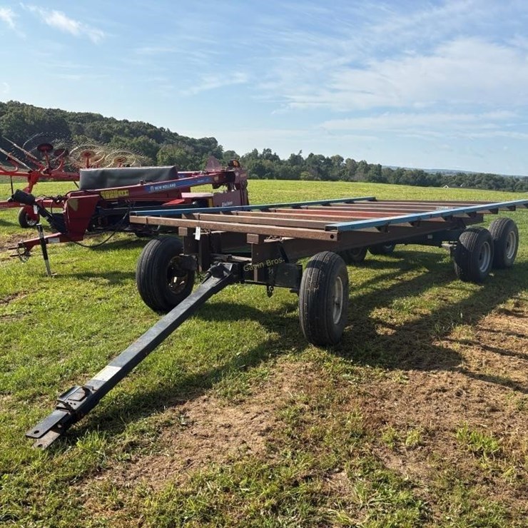 Homemade Bale Trailer