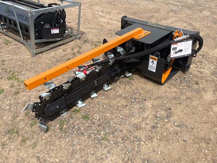 #3051-•-unused-2025-wolverine-skid-steer-trencher-attachment-image-1