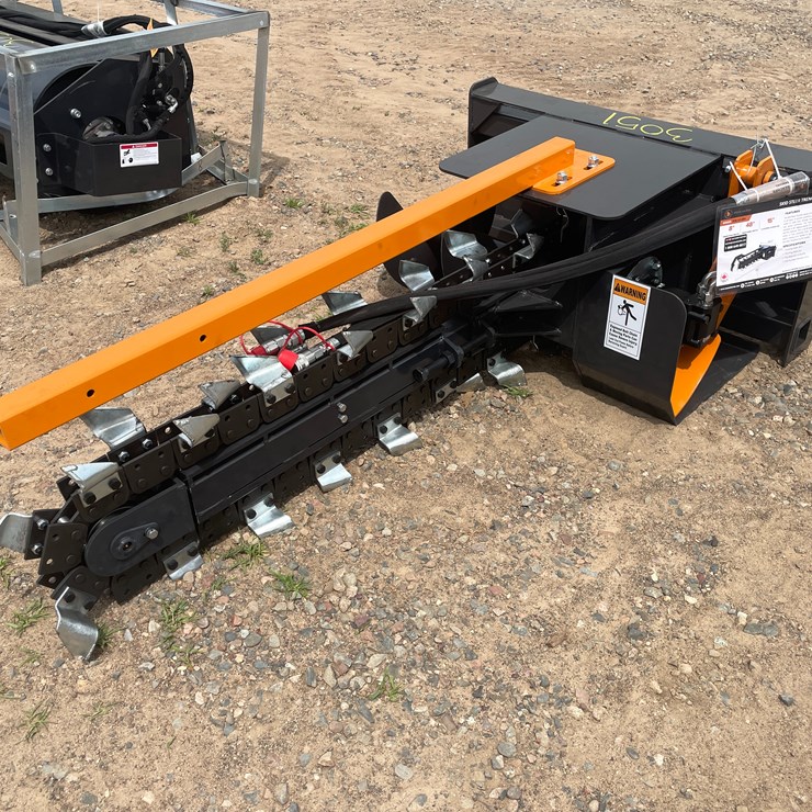#3051 • Unused 2025 Wolverine Skid Steer Trencher Attachment