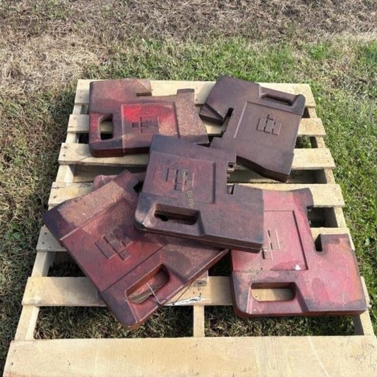 (6) IH Suitcase Weights
