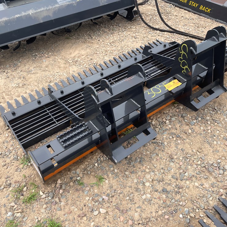 #3035 • Unused 2025 Wolverine Skid Steer Land Leveler Attachment