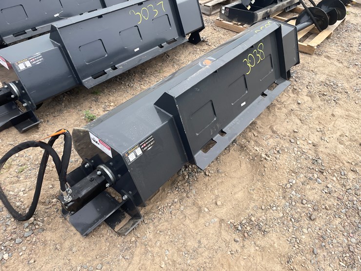 #3038-•-unused-2025-wolverine-skid-steer-hydraulic-rotary-tiller-attachment-image-4
