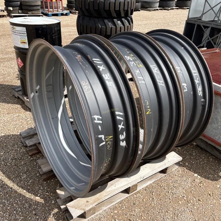 (3) New 11x38 Rims