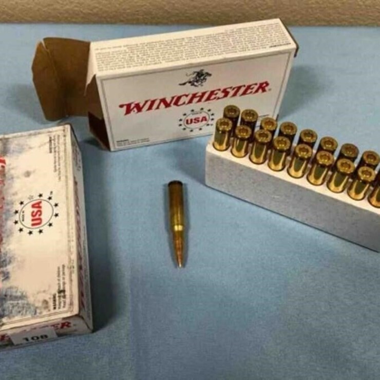 .308 Win ammo, 147 gr, FMJ 40 rds