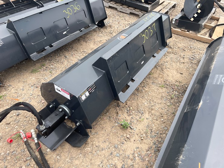#3037-•-unused-2025-wolverine-skid-steer-hydraulic-rotary-tiller-attachment-image-4