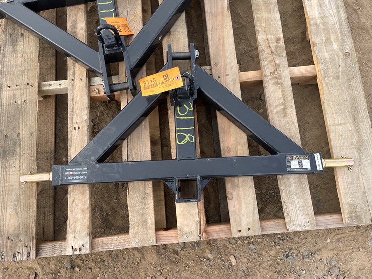 #3118-•-unused-2025-wolverine-skid-steer-class-2-quick-hitch-image-1