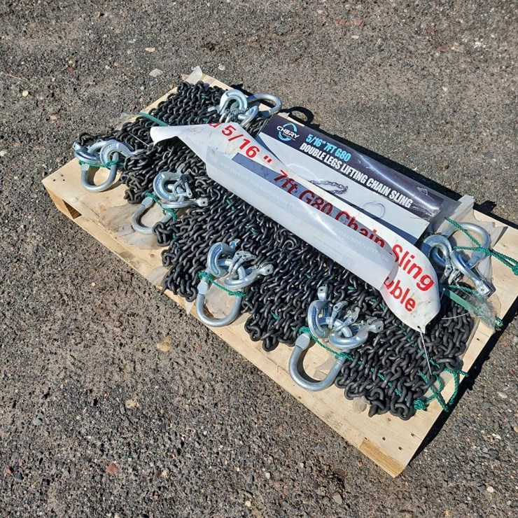 (8) 2-PART CHAIN LIFTING SLING