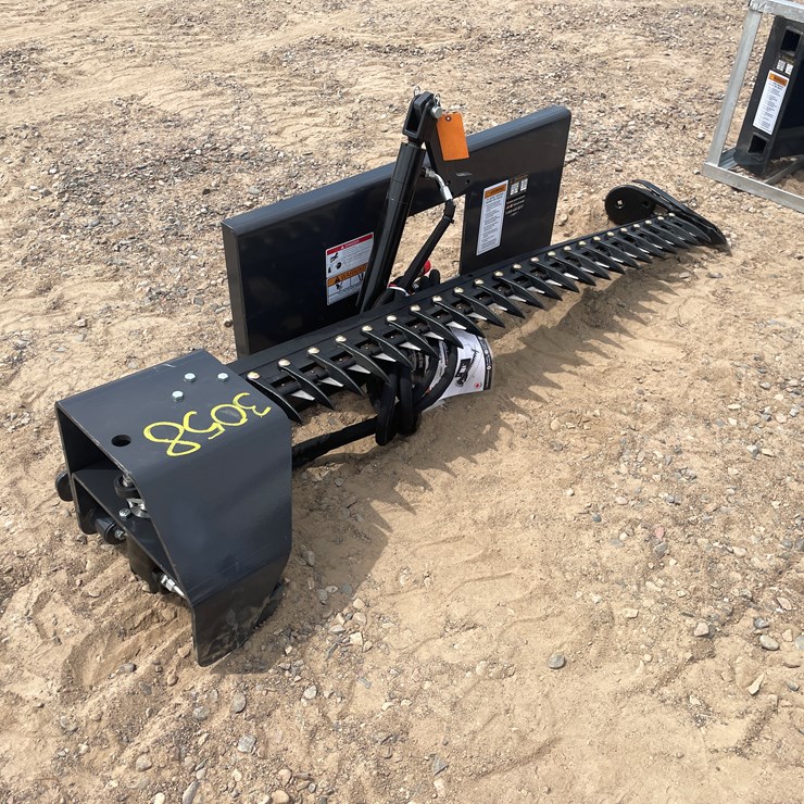 #3058 • Unused 2025 Wolverine Skid Steer Sickle Bar Mower