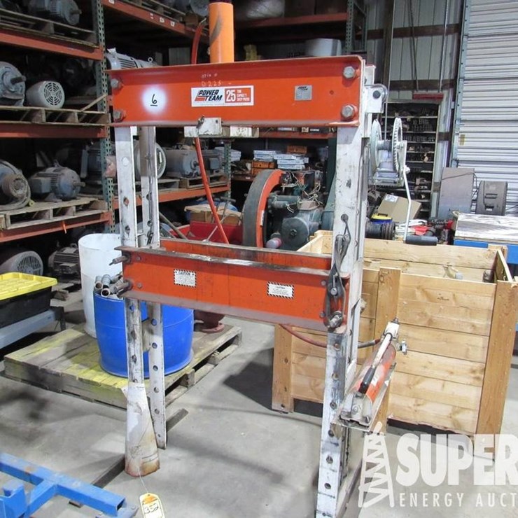 POWER TEAM 25-Ton Hyd Shop Press