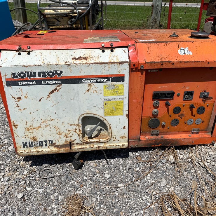 #96 • Kubota Low Boy Diesel Engine Generator